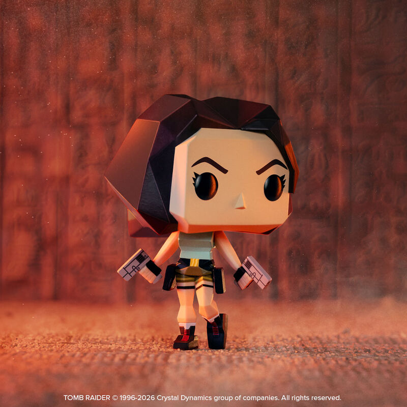 Funko Pop! Tomb Raider - Lara Croft Polygon