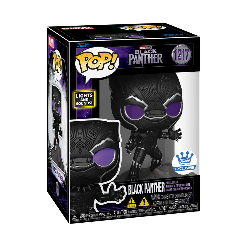Funko Pop! Marvel - Black Panther Lights And Sound (Funko)