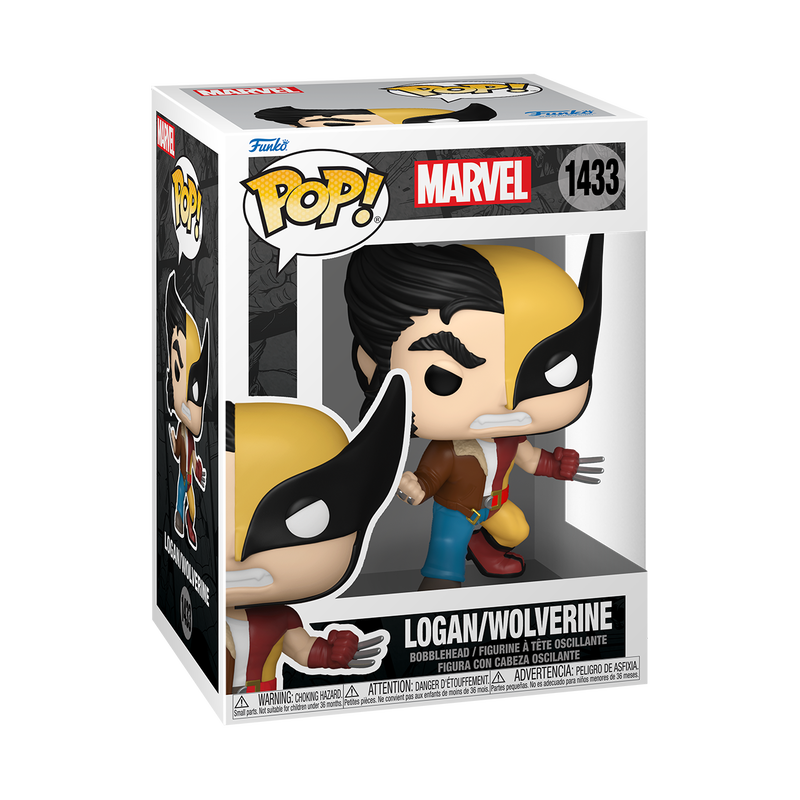 Funko Pop! Marvel - Logan/Wolverine Split