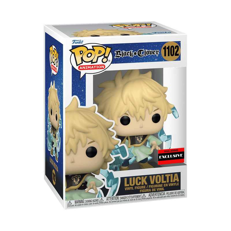 Funko Pop! Black Clover - Luck Voltia (AAA)