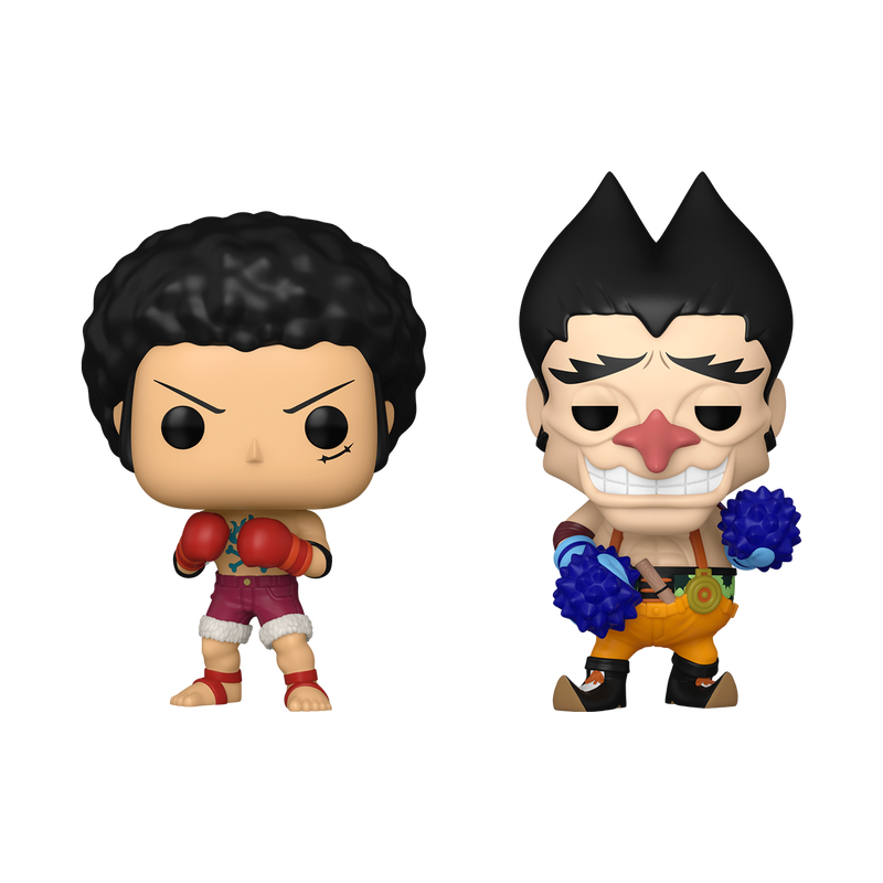 Funko Pop! One Piece - Luffy & Foxy (Hot Topic) 2-Pack