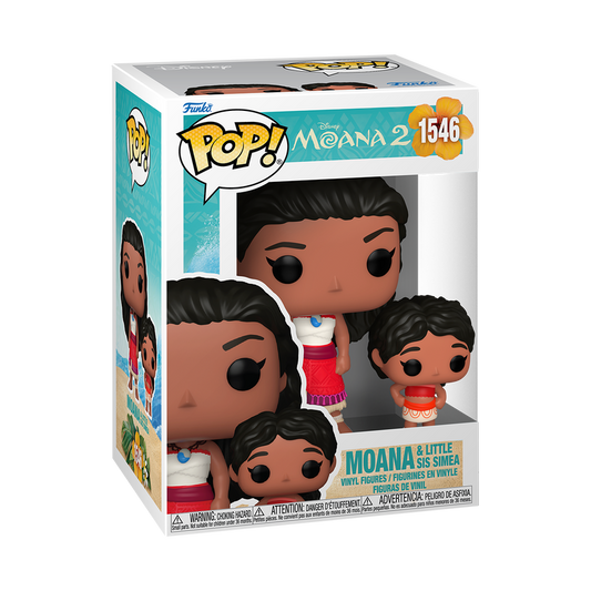Funko Pop! Disney - Moana 2 Moana & Little Sis Simea