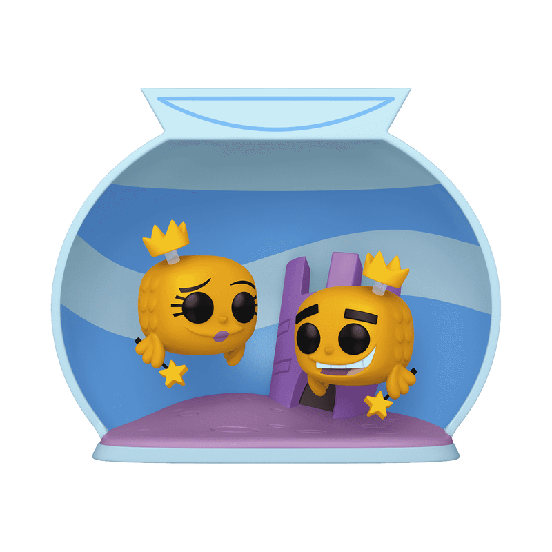 Funko Pop! Moment Fairly OddParents - Cosmo & Wanda as Goldfish (Special Edition)