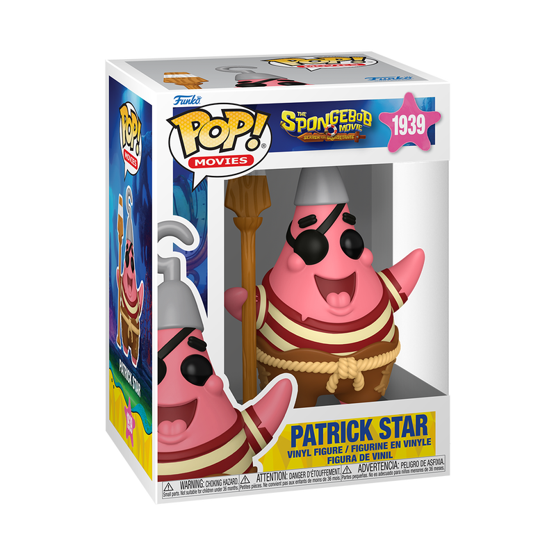 Funko Pop!  The SpongeBob Movie Search for SquarePants SpongeBob - Patrick Star