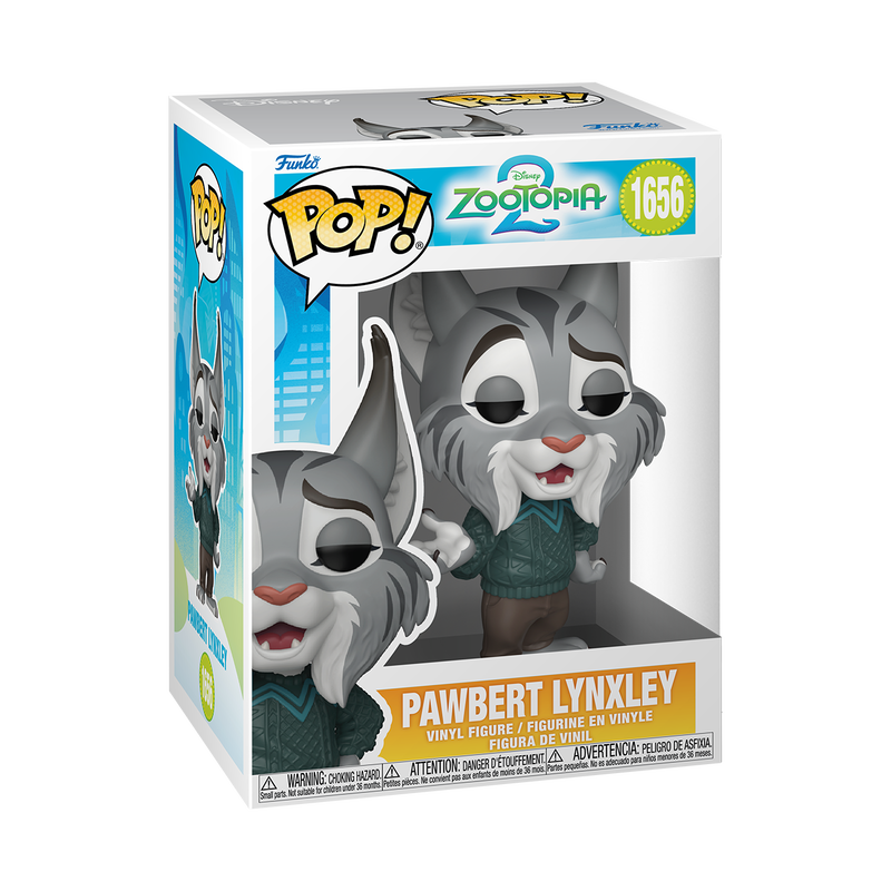 Funko Pop! Disney - Zootopia 2 Pawbert Lynxley – The Eternal Forge