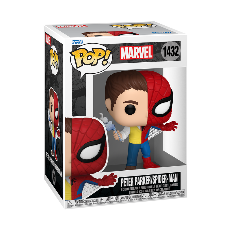Funko Pop! Marvel - Peter Parker/Spider-Man Split