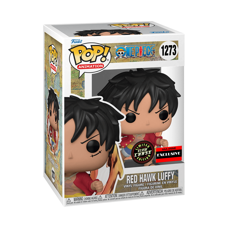 Funko Pop! One Piece - Red Hawk Luffy CHASE (AAA)