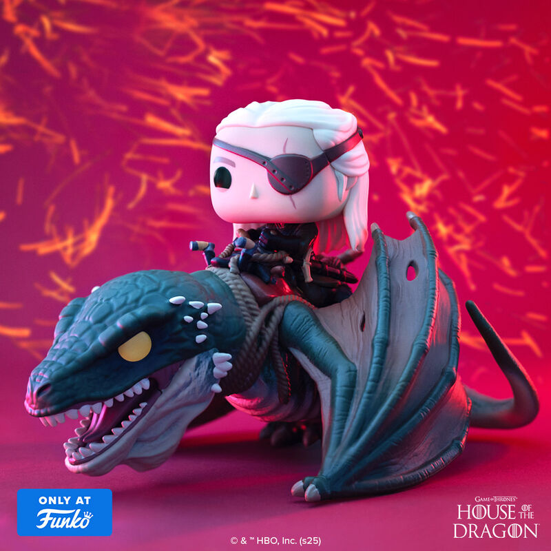 Funko Pop! House of the Dragon - Aemond Targaryen with Vhagar (Special Edition)