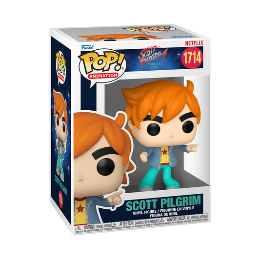 Funko Pop!  Scott Pilgrim Takes Off - Scott Pilgrim Pointing