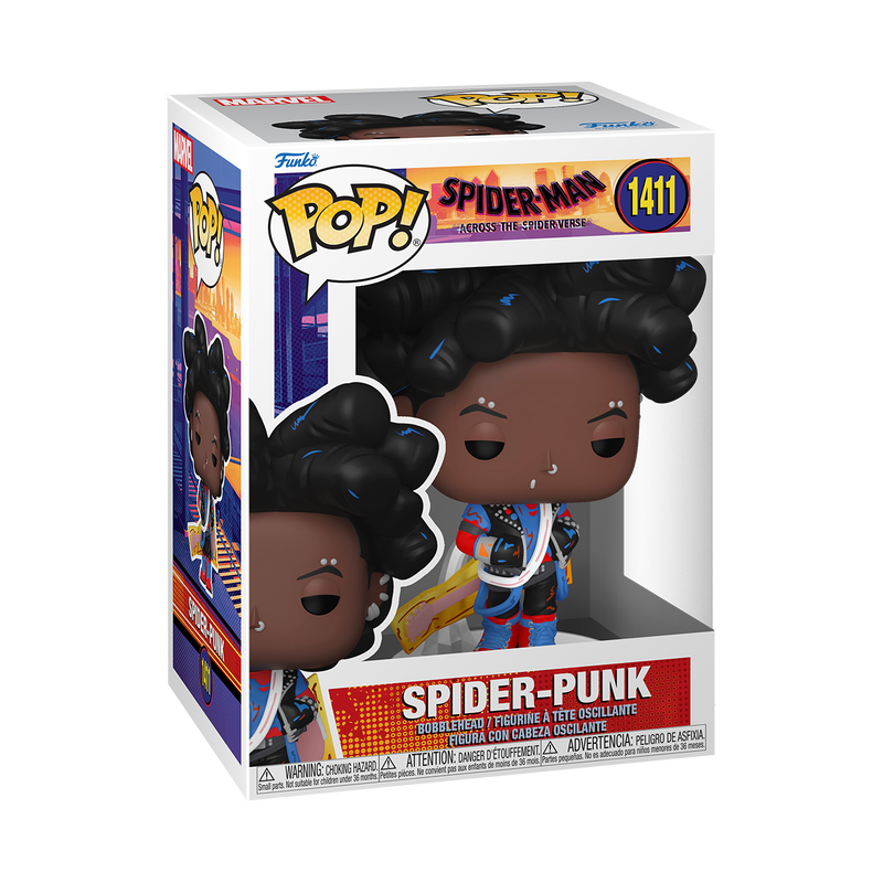 Funko Pop! Spider-Man Across The Spider-Verse - Spider-Punk Unmasked