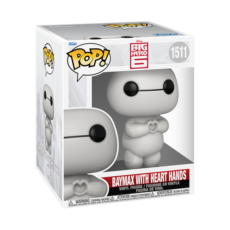 Funko Pop! Disney - Big Hero Six Baymax with Heart Hands