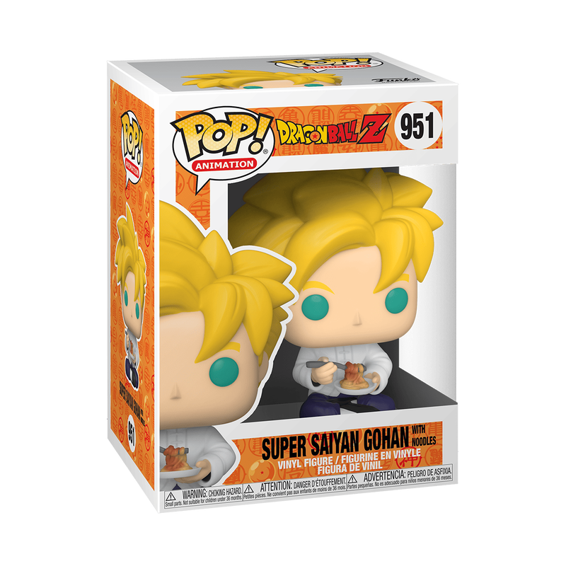 Funko Pop! Dragon Ball Z - Super Saiyan Gohan w/Noodles