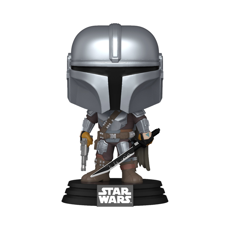 Funko Pop! Star Wars The Mandalorian with Darksaber