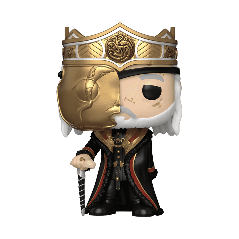 Funko Pop! House of the Dragon - Viserys Targaryen with Mask