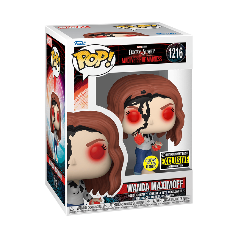 Funko Pop! Marvel - Wanda Earth-838 Glow (Entertainment Earth)