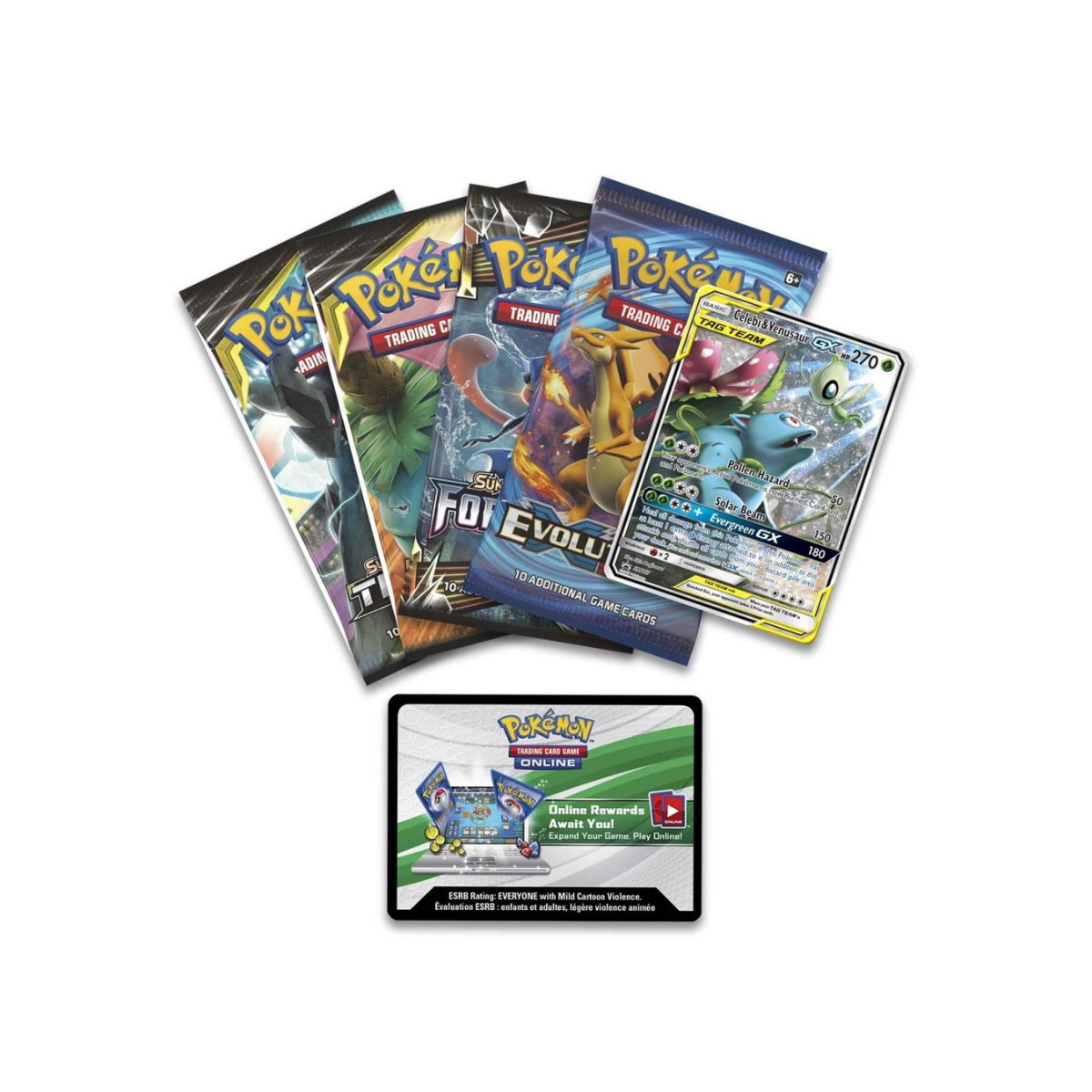 Pokémon TCG: Tag Team Tin (Celebi & Venusaur GX)