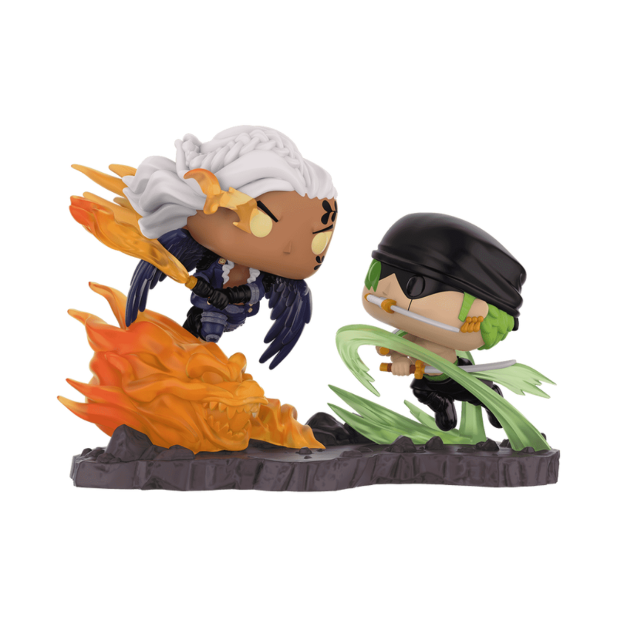 Funko Pop! Moment One Piece - Unmasked King vs Zoro