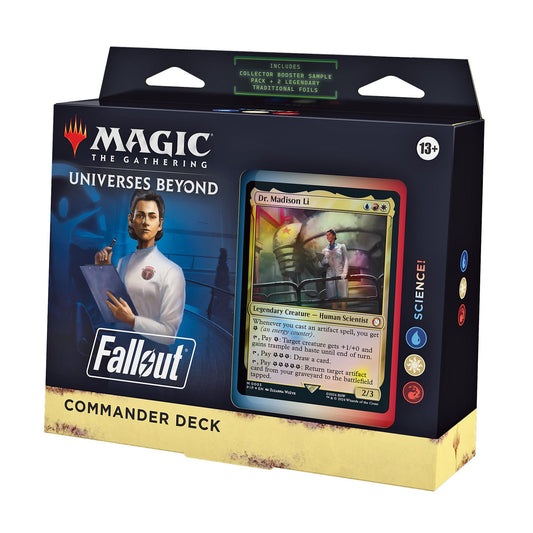 MTG TCG: Universes Beyond - Fallout Commander Deck - Science!