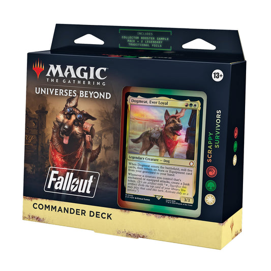 MTG TCG: Universes Beyond - Fallout Commander Deck - Scrappy Survivors
