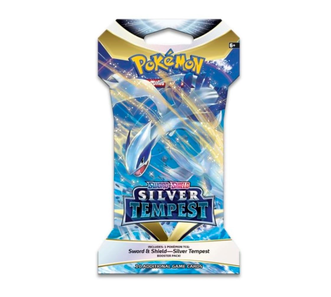 Pokémon TCG: Sword and Shield 12 Silver Tempest - Sleeved Booster Pack
