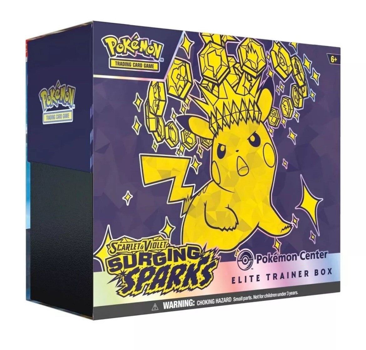 Pokémon TCG: Scarlet & Violet 08 Surging Sparks- Elite Trainer Box (Pokemon Center)