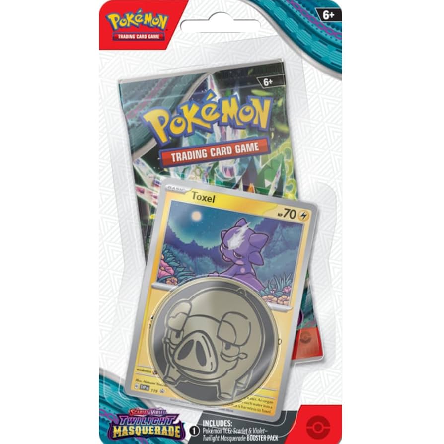 Pokémon TCG: Scarlet and Violet Twilight Masquerade - Checklane Blister Pack