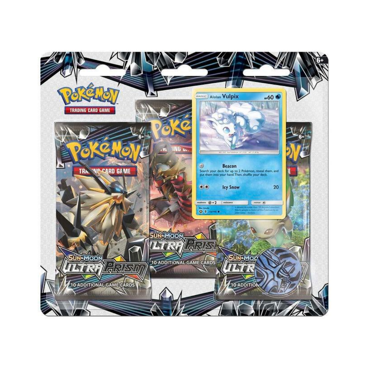 Pokémon TCG: Sun and Moon Ultra Prism - 3-Pack Blister