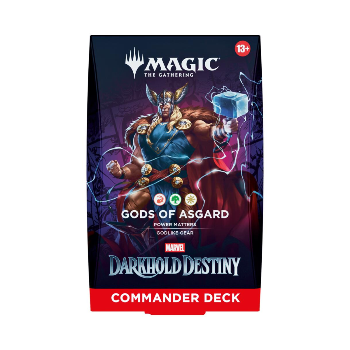 MTG TCG: Marvel Darkhold Destiny - Commander Deck (Gods of Asgard)