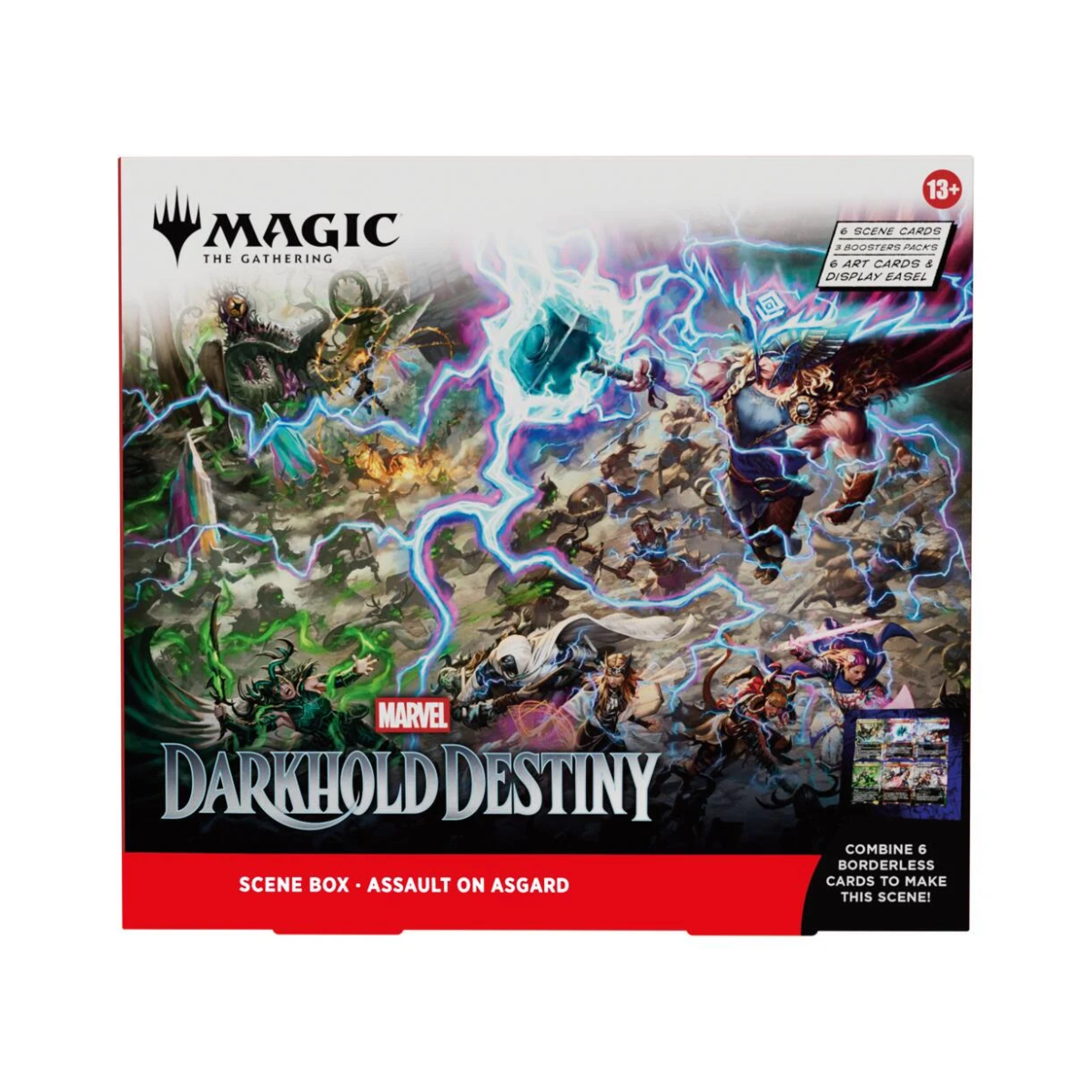 MTG TCG: Marvel Darkhold Destiny - Assault on Asgard Scene Box