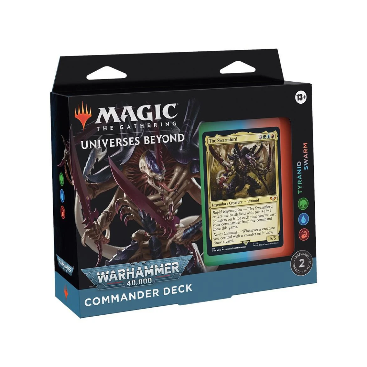 MTG TCG: Universes Beyond - Warhammer 40,000 Commander Deck - Tyranid Swarm