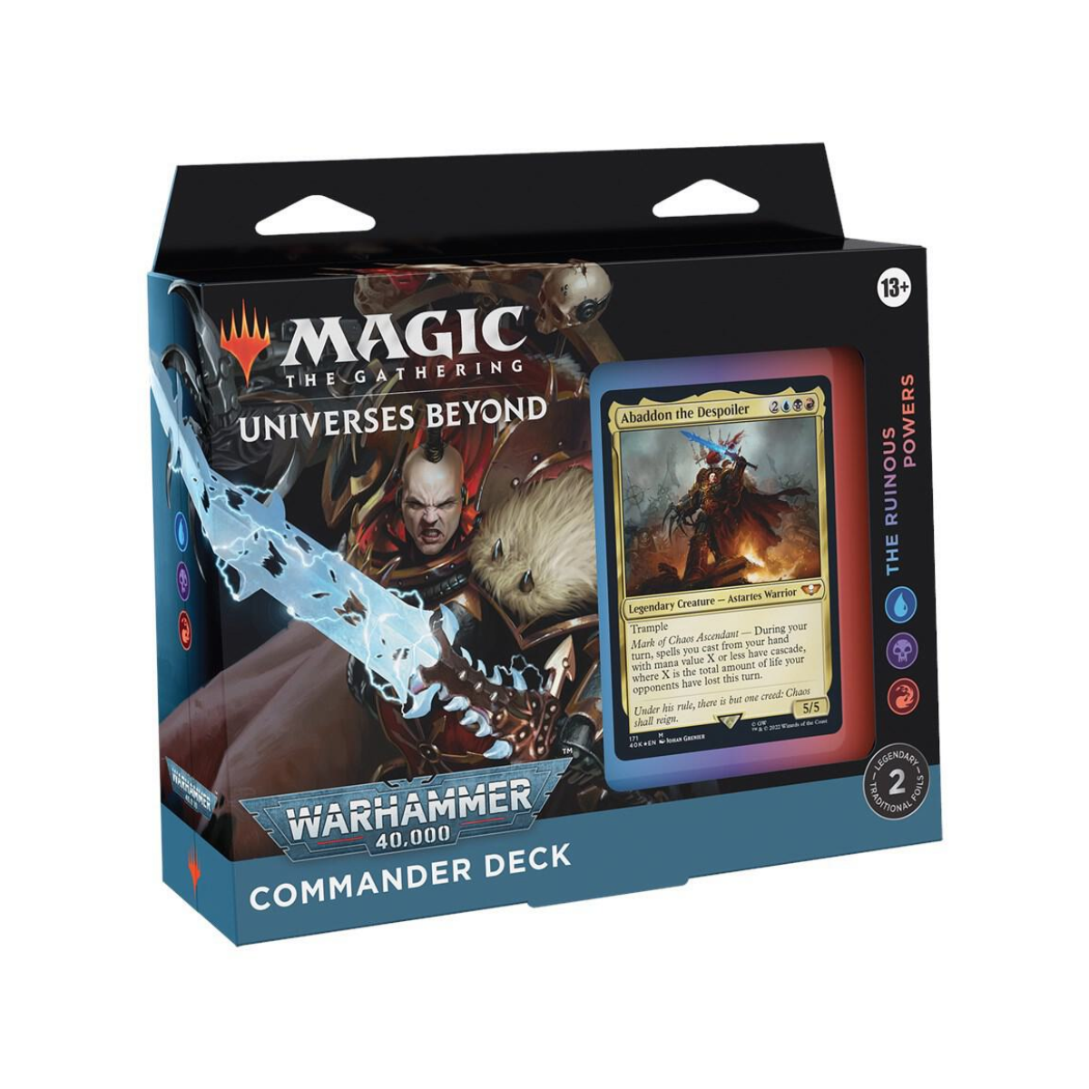 MTG TCG: Universes Beyond - Warhammer 40,000 Commander Deck - The Ruinous Powers