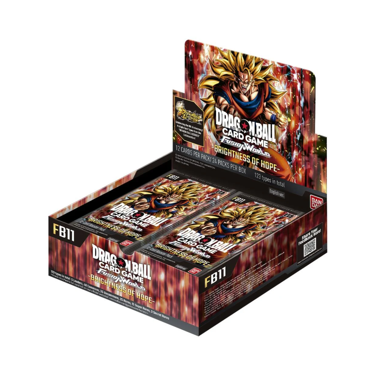 Dragon Ball Super TCG: Fusion World: Brightness of Hope - Booster Display