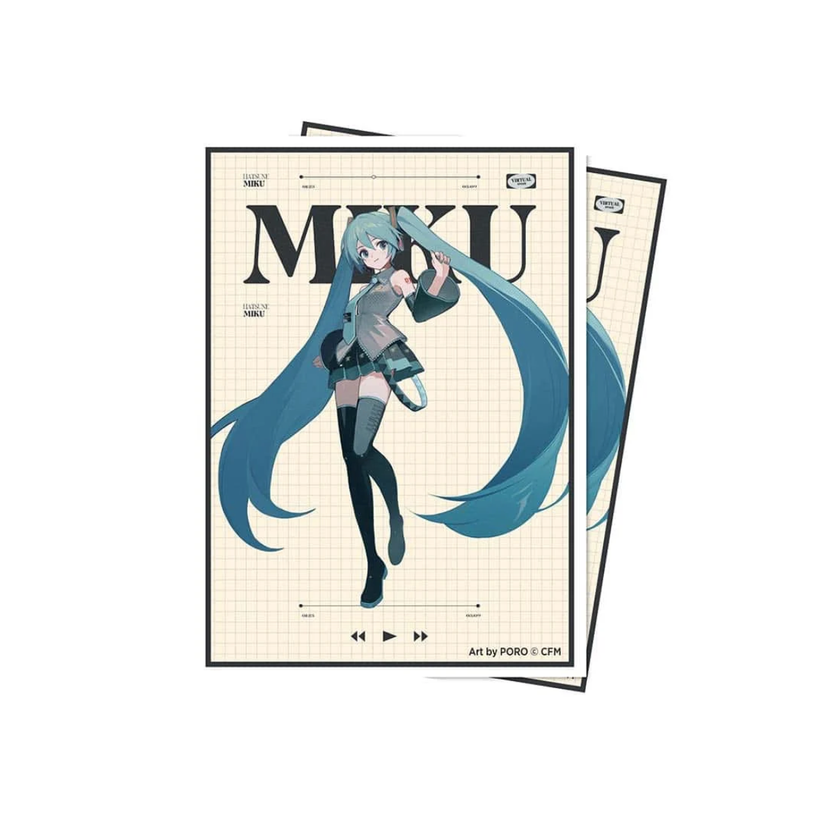 Card Sleeves: Hatsune Miku Apex - Retro Soundscapes - Hatsune Miku (105ct)