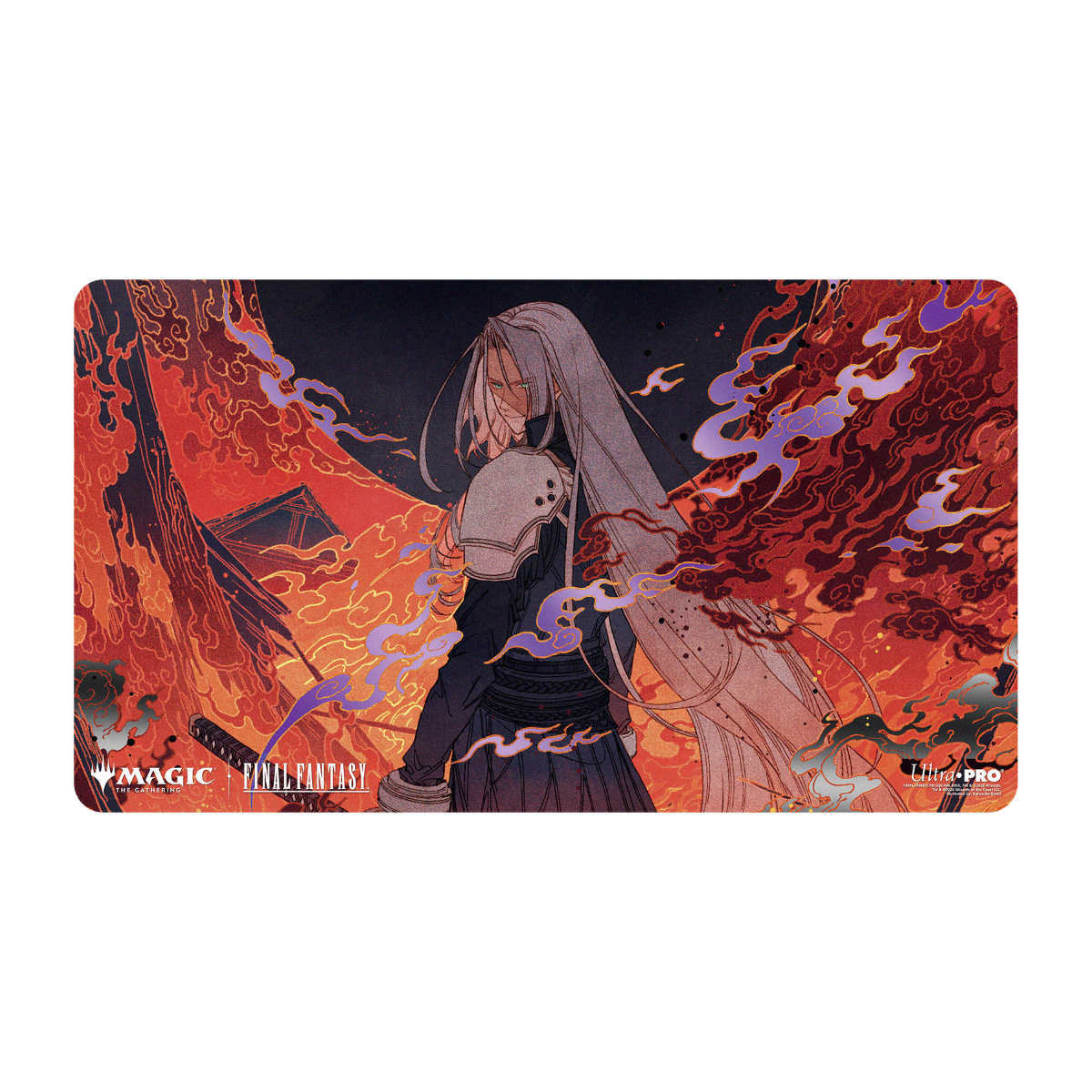 Ultra Pro Foil Playmat: Magic the Gathering - Final Fantasy Nibelheim Aflame