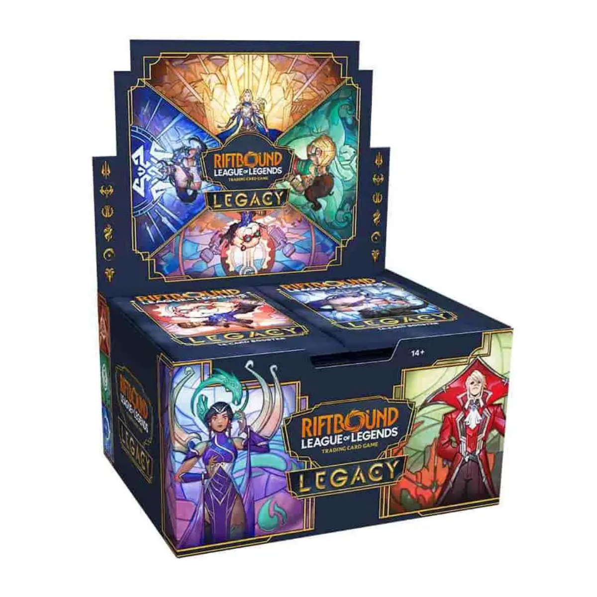 Riftbound - League of Legends TCG: Legacy Booster Display
