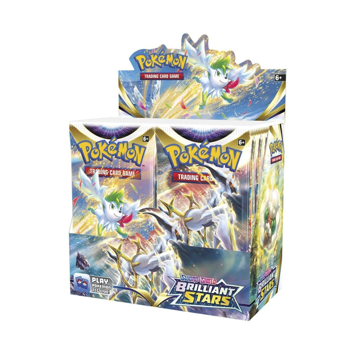 Pokémon TCG: Sword & Shield-Brilliant Stars- Booster Display Box (36 Packs)