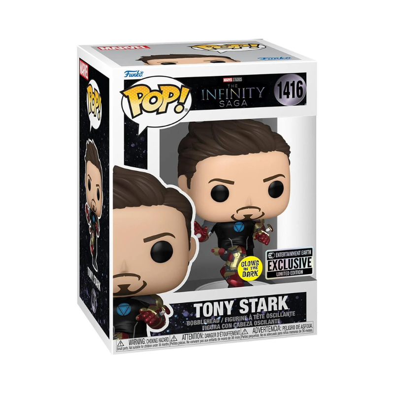 Funko Pop! Marvel - Iron Man 3 Tony Stark Suit-Up Glow (Entertainment Earth)