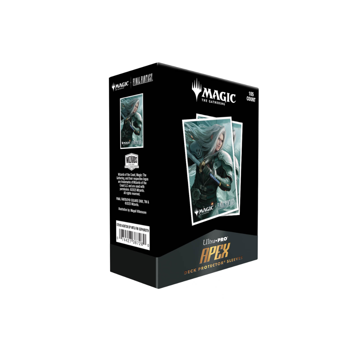 Ultra Pro Apex Deck Protector Sleeves: Final Fantasy Sephiroth Ultra Pro Apex Deck Protector Sleeves: Final Fantasy Sephiroth