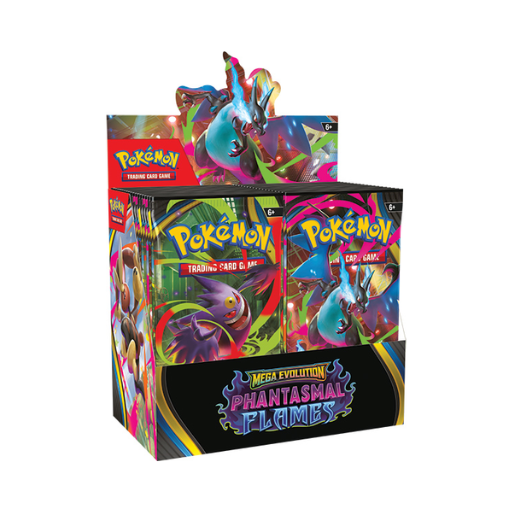 booster display box mega evolution Pokemon Mega: Phantasmal Flames Booster Box