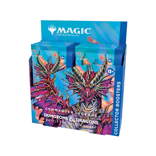 MTG TCG: Commander Legends: Battle for Baldur's Gate - Collector Booster Dispaly