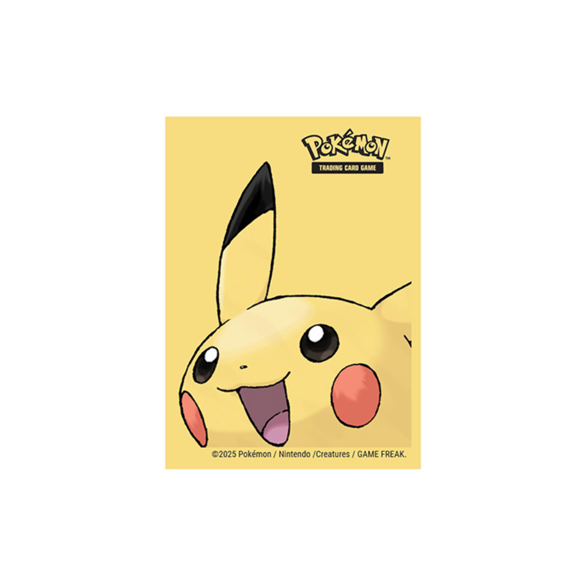 Card Sleeves: Pokémon - Pikachu 2025 (65ct)