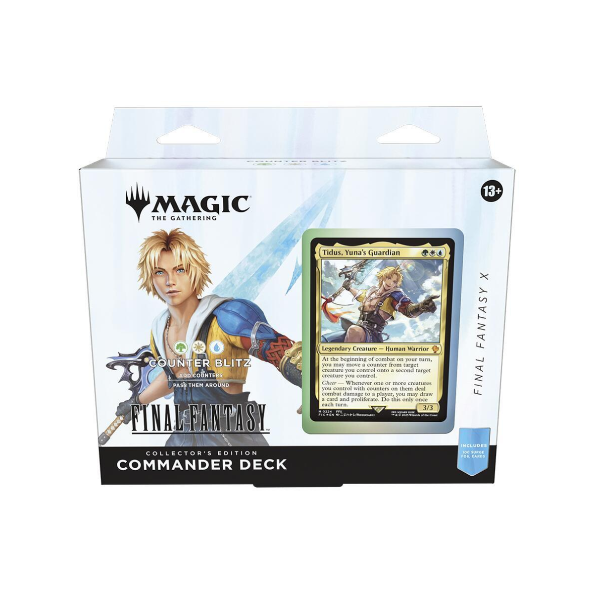 MTG TCG: Universes Beyond- Final Fantasy Commander Deck Collector's Edition - (Final Fantasy X Counter Blitz)