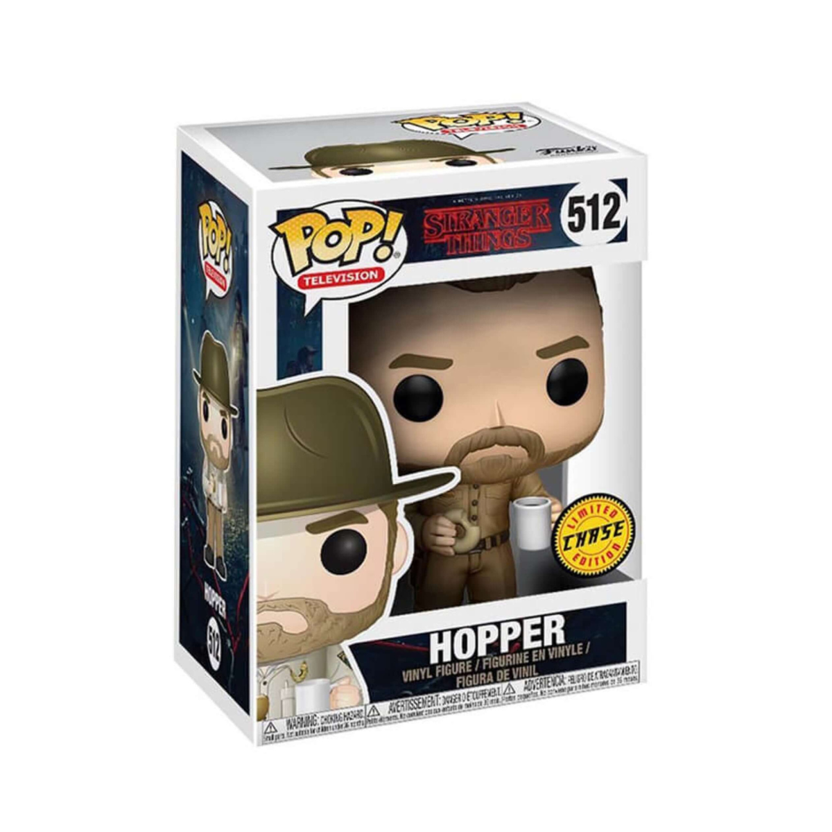 Funko Pop! Stranger Things - Hopper with Donut CHASE