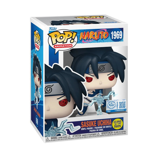 Funko Pop! Naruto - Sasuke Uchiha Chidori Glow (Entertainment Earth)