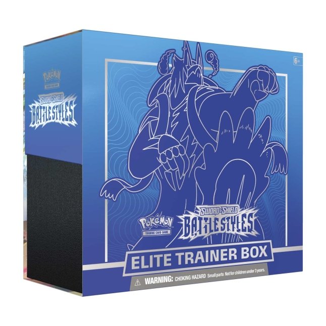 Pokémon TCG: Sword and Shield Battle Styles - Elite Trainer Box (Styles May Vary)