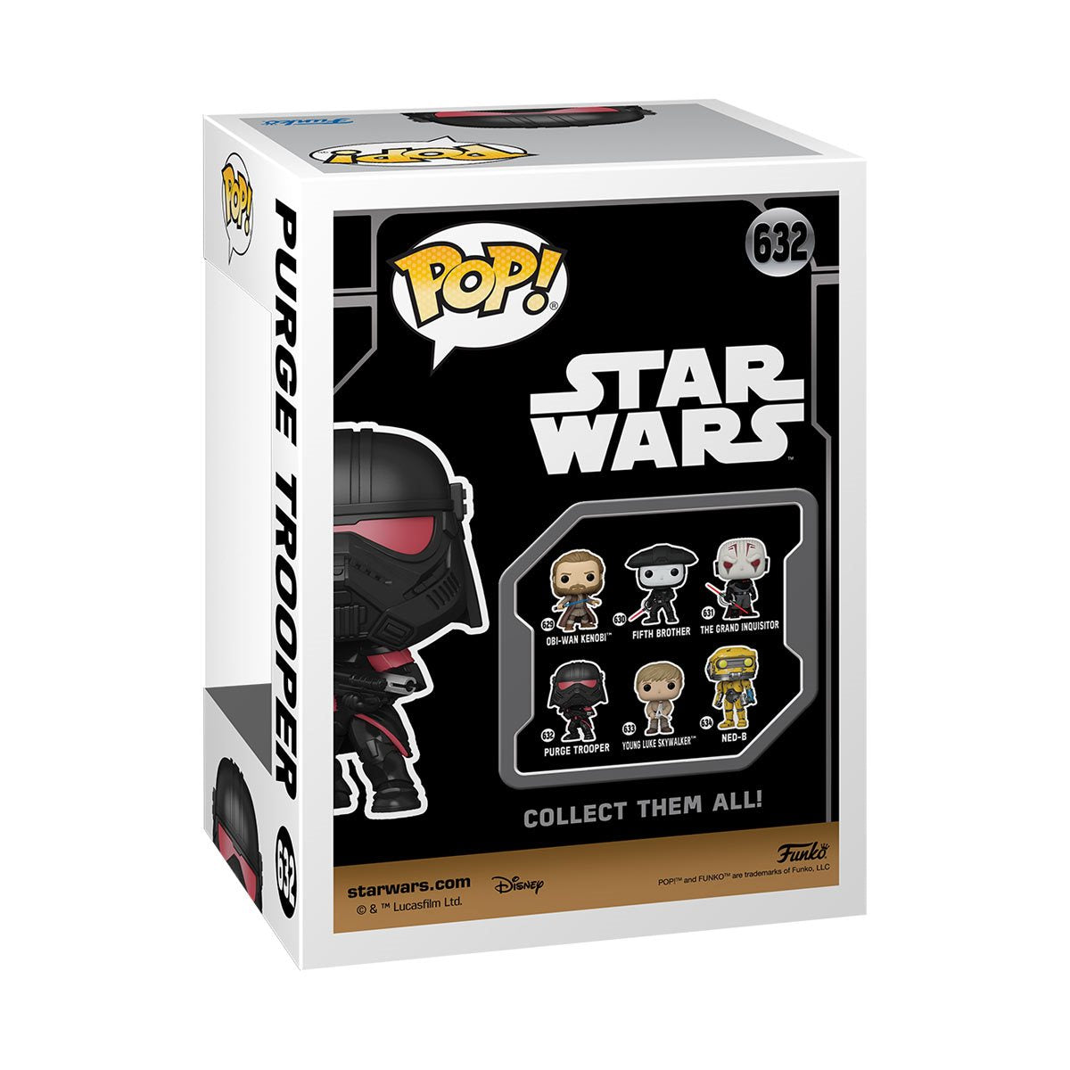 Funko Pop! Star Wars: Obi-Wan Kenobi Purge Trooper (Battle Pose)
