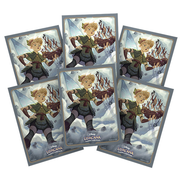Card Sleeves: Disney Lorcana- Reign of Jafar- Tinker Bell Giant Fairy (65ct)