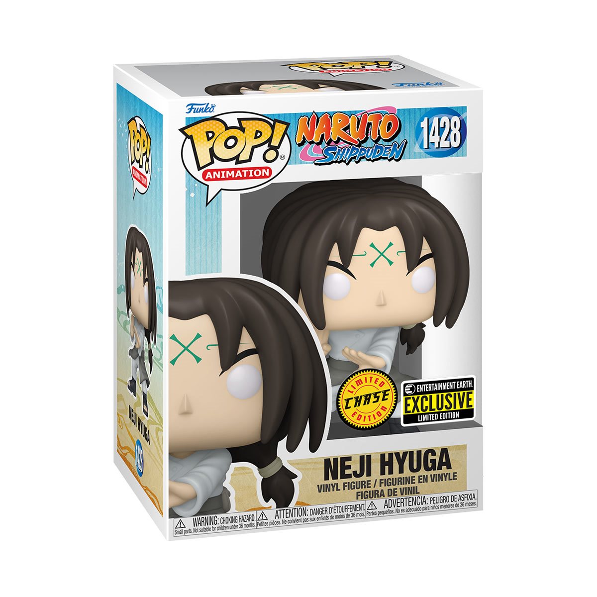 Funko Pop! Naruto Shippuden - Neji Hyuga CHASE (Entertainment Earth)
