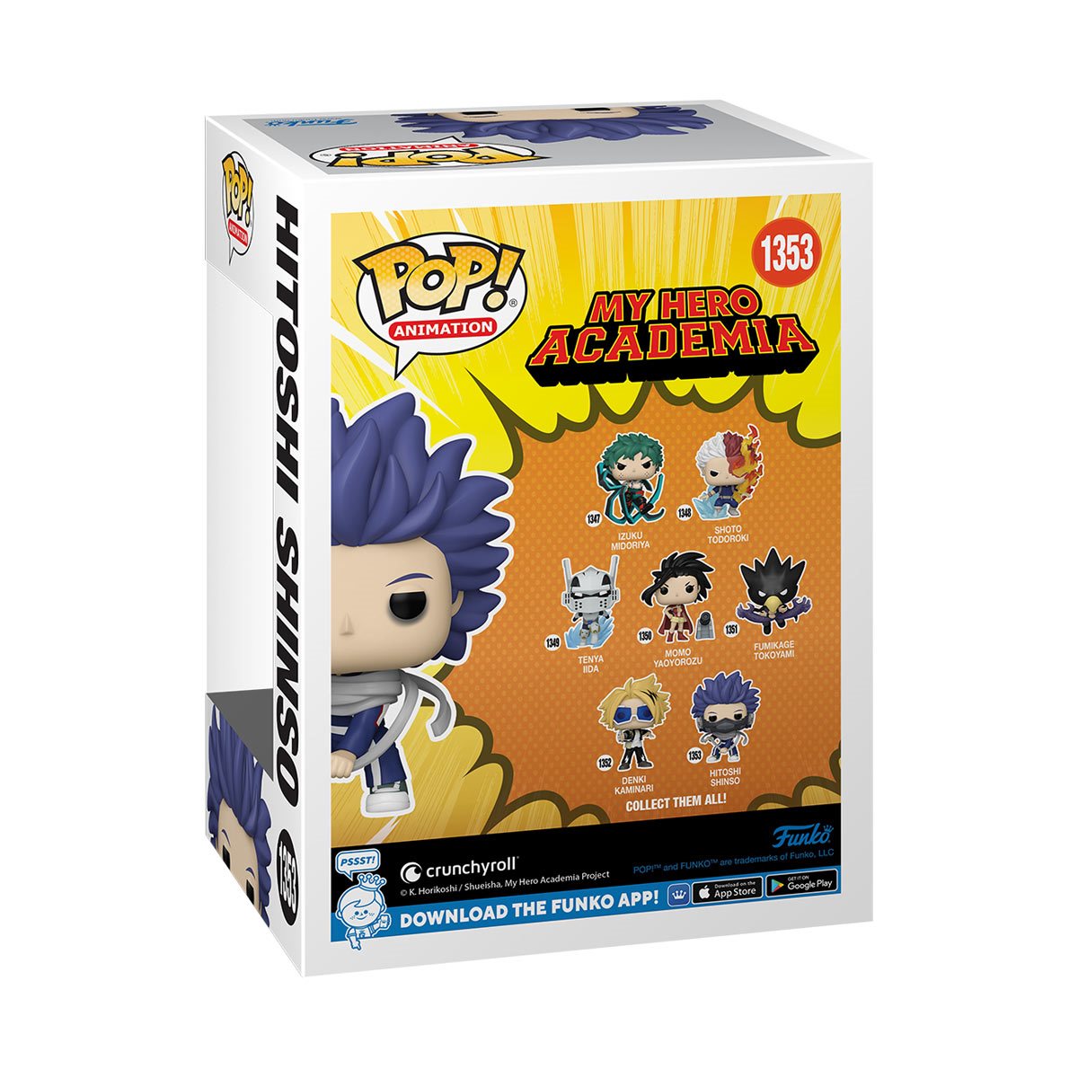 Funko Pop! My Hero Academia - Hitoshi Shinso CHASE