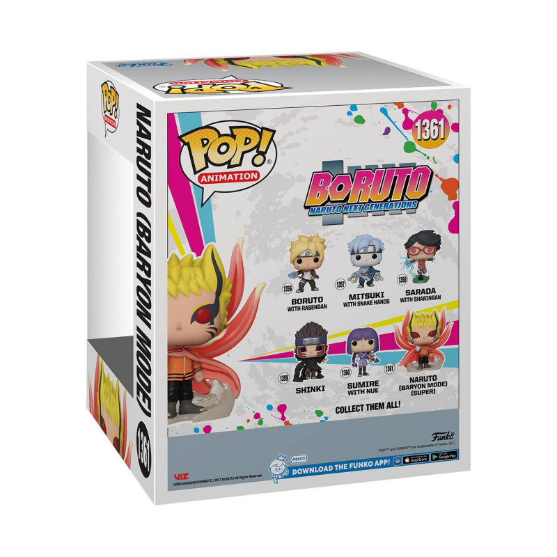 Funko Pop! Boruto: Naruto Next Generations - Naruto (Baryon Mode) 6-inch